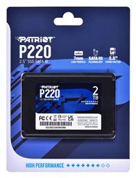 P220 SSD 2TB 2.5'' SATA III Patriot