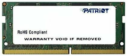 Signature 8GB DDR4 RAM με Ταχύτητα 2666 για Laptop Patriot