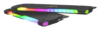 Viper Steel RGB 16GB DDR4 με 2 Modules (2x8GB) Patriot