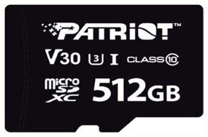 Vx Series SDXC 512GB Class 10 U3 V30 Patriot