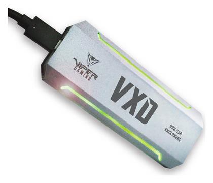 VXD Θήκη για Σκληρό Δίσκο M.2 PCI Express με σύνδεση USB 3.2 σε χρώμα Patriot