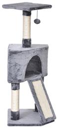 Δέντρο Γάτας Γκρι 40x40x98εκ. Pawhut