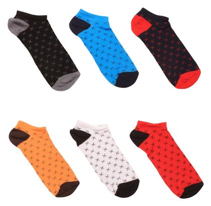 Παιδικές Κάλτσες Αγόρι Σοσόνια Σετ 6 Τεμ Design Kids Xxxxx Dsn5003-2-πολύχρωμο - Design Letters