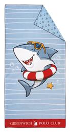 Παιδική Πετσέτα Θαλάσσης Summer Shark 4044 Greenwich Polo Club