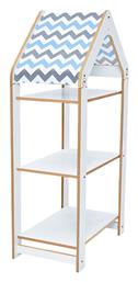 Παιδική Ραφιέρα Λευκή 50x30x100εκ. Pakketo