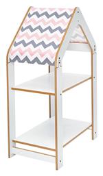 Παιδική Ραφιέρα Λευκή 50x30x80εκ. Pakketo