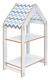 Παιδική Ραφιέρα Λευκή 50x30x80εκ. Pakketo