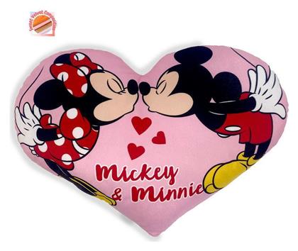Παιδικό Διακοσμητικό Μαξιλάρι 3d Home Mickey & Minnie Ροζ 54461702010 Disney