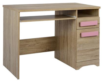 Παιδικό Γραφείο Playroom Μελαμίνη Sonama Ροζ 110x55x76.5cm - HomeMarkt