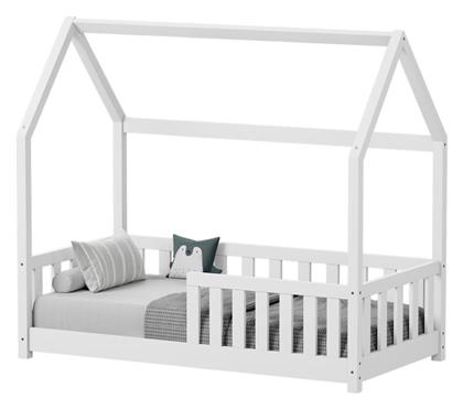 Παιδικό Κρεβάτι Montessori Μονό Μπεζ για Στρώμα 70x140cm - Pakketo