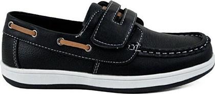 Παιδικό Μοκασίνι για Αγόρι Ανατομικό Double KIng Χρώματος Μαύρο H43L από το SerafinoShoes