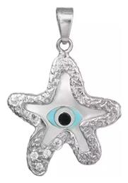 Παιδικό Μοτίφ Αστέρι από Λευκόχρυσο 14K 000060