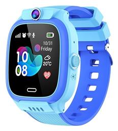 Παιδικό Smartwatch με Λουράκι από Καουτσούκ/Πλαστικό Μπλε - Tradesor