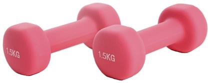 B-7910 Σετ Βαράκια Εξάγωνα από Νεοπρένιο 2 x 1.5kg Pegasus