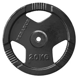 Δίσκος Μεταλλικός 1 x 20kg Φ29mm με Λαβές Pegasus