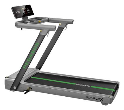 RunFlex Ηλεκτρικός Αναδιπλούμενος Διάδρομος Γυμναστικής 3hp για Χρήστη έως 120kg Pegasus