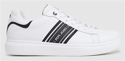 2 Eaton Street Ανδρικά Sneakers Λευκά Pepe Jeans