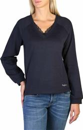 Pepe Jeans Alberta Μακρυμάνικο Γυναικείο Top Dulwich Blue από το 99FashionBrands