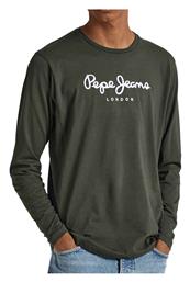 Ανδρική Μπλούζα Μακρυμάνικη Πράσινη Pepe Jeans