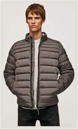 Ανδρικό Χειμωνιάτικο Μπουφάν Puffer Γκρι Pepe Jeans