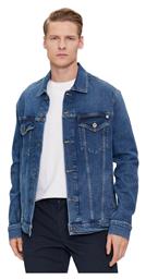 Ανδρικό Τζιν Χειμωνιάτικο Μπουφάν Μπλε Pepe Jeans