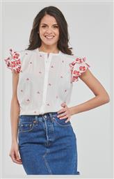Antonine Κοντομάνικο Γυναικείο Πουκάμισο Λευκό Pepe Jeans