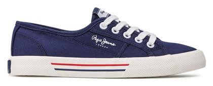Brady Basic Γυναικεία Sneakers Navy Μπλε Pepe Jeans