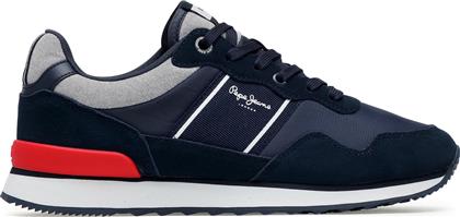 Pepe Jeans Cross 4 Sailor Ανδρικά Sneakers Navy Μπλε από το MyShoe