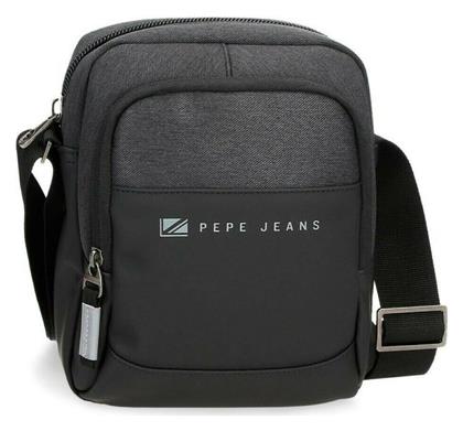 Jarvis Ανδρική Τσάντα Ώμου / Χιαστί σε Μαύρο χρώμα Pepe Jeans