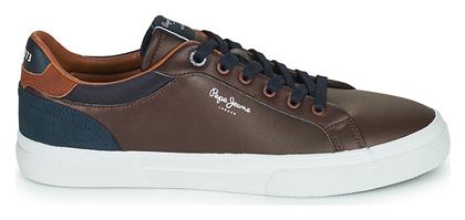 Kenton Court Ανδρικά Sneakers Καφέ Pepe Jeans