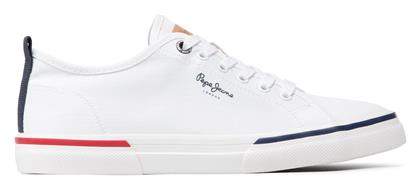 Kenton Smart 22 Ανδρικά Sneakers Λευκά Pepe Jeans