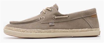 Maoui Sailor Δερμάτινα Ανδρικά Boat Shoes σε Μπεζ Χρώμα Pepe Jeans