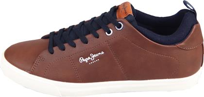 Pepe Jeans Marton Basic Ανδρικά Sneakers Καφέ από το Plus4u