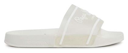 Slides Λευκά Pepe Jeans