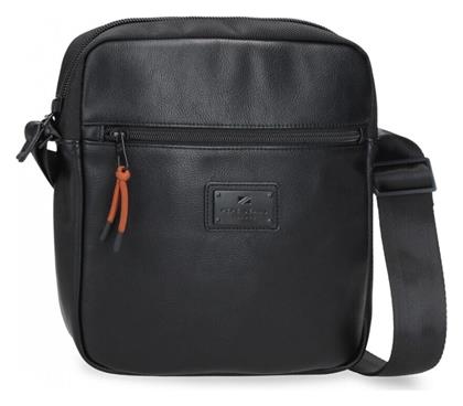 Tablet Ανδρική Τσάντα Στήθους Μαύρη Pepe Jeans