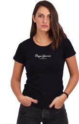 Pepe Jeans Virginia Γυναικείο T-shirt Μαύρο από το Modivo