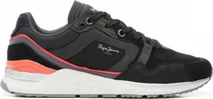 Pepe Jeans X20 Runner Ανδρικά Sneakers Μαύρα από το Z-mall