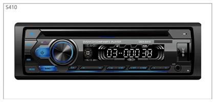 DEH-S410 Ηχοσύστημα Αυτοκινήτου Universal 1DIN (USB/AUX) με Αποσπώμενη Πρόσοψη PerVoi