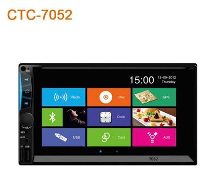 Ηχοσύστημα 2 DIN με USB & AUX PerVoi