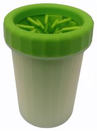 Δοχείο για Καθαρισμό Πατούσας Σκύλου Πράσινο 15x10cm Pet Amigos