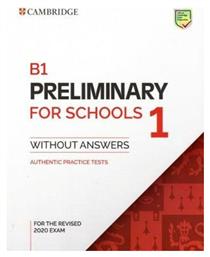 Pet Preliminary for Schools 1 Student's Book Revised 2020 - Cambridge University