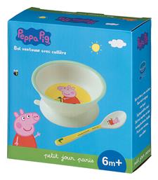 Παιδικό Σετ Φαγητοδοχείου Peppa Pig από Μελαμίνη Λευκό Petit Jour Paris