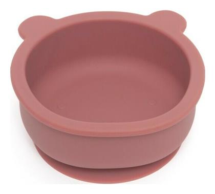 Παιδικό Μπωλ Φαγητού από Σιλικόνη Bear Mahogany Rose Petit Monkey