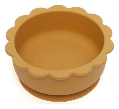 Παιδικό Μπωλ Φαγητού από Σιλικόνη Lion Ochre Petit Monkey