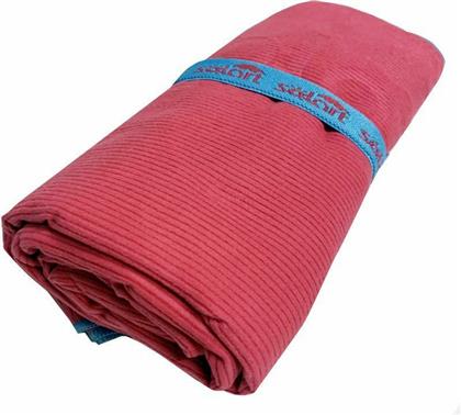 Πετσέτα Θαλάσσης Microfiber 80x195cm Red (4929) - Chanos