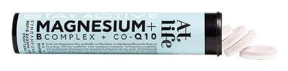 At Life Stay Active Magnesium+ B-complex & Co-Q10 20 αναβράζοντα δισκία Petsiavas