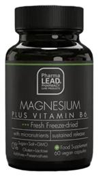 Magnesium Plus Vitamin B6 60 κάψουλες Pharmalead