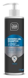 Men’s Αφρόλουτρο σε Gel για Άνδρες για Μαλλιά , Πρόσωπο & Σώμα 500ml Pharmalead