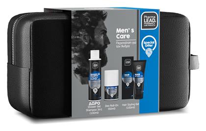 Men’s Care Σετ Περιποίησης για Ενυδάτωση, Καθαρισμό Σώματος & Λάμψη Pharmalead