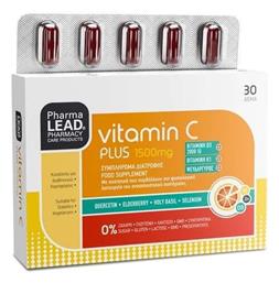 Vitamin C Plus Βιταμίνη 1500mg 30 x 1 ταμπλέτες 30τμχ Pharmalead